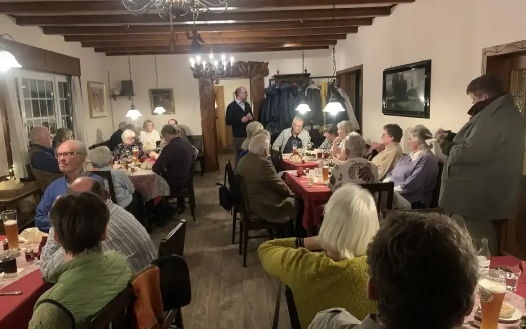 Jahresabschlussessen und Ehrungen